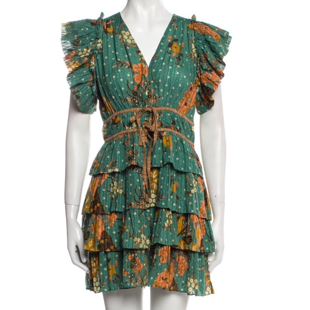 ulla johnson marni floral dress